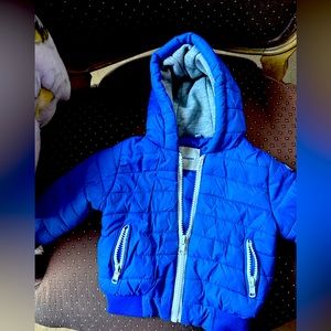 Boys nylon jacket with hood